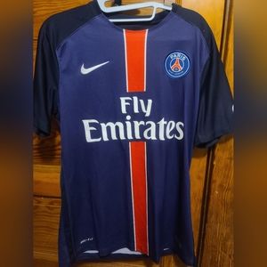 Nike 2014 Paris Saint Germain Jersey Authentic Dri-fit